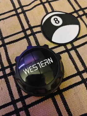 99-6930 Western Wheel Aftermarket 99-2516 1 3 Inch O.d. Black Center Cap New. Part #99-2516 And #99-6930