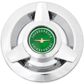 1038-grnr Wheel Vintiques Thunderbird Wire Cap Green Center 6in 1038-grnr Wheel Vintiques Thunderbird Wire Cap Green Center 6in