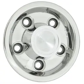 Wv2026-1 Wheel Vintiques Center Cap Snap-on Rallye Polished Aluminum 2026-1