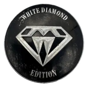 149k59-a White Diamond Edition Tz01310 Black Custom Wheel Rim Center Cap 00009h
