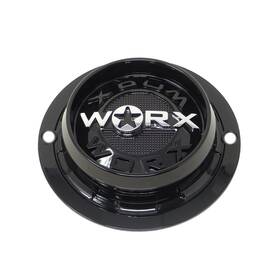Worx Offroad Cap-wx6-b20 / Alloy Gloss Black 5/6-lug Bolt On Center Cap
