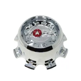 Cap-wxf-8-cr21 Worx Offroad / Alloy Chrome 8-lug Bolt On Center Cap