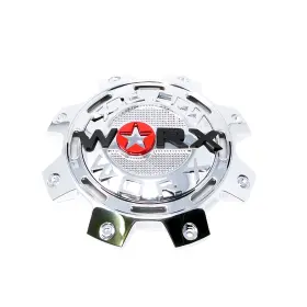 Wrx-8899f Worx Offroad / Alloy 8-lug Chrome Dually Front Bolt On Center Cap
