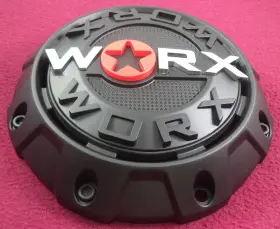 62722090f-3 Worx Wrx-8856sb Wheels Satin Black Custom Wheel Center Cap # / 1