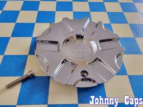 Wucci Wheels C-625-1 # . Chrome Custom Wheel Center Cap W/bolt 54 Qty. 1