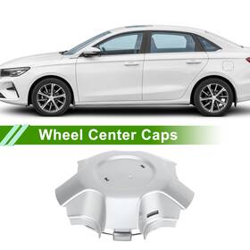 X Autohaux 4260360671 Wheel Center Caps No.4260360671 For Toyota Land Cruiser Silver Tone Plastic 1 Pc