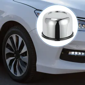 X Autohaux 636939059439 1pc Car Wheel Hub Center Cap 91.5mm 3.60 Inch Od Cover Chrome Silver Tone
