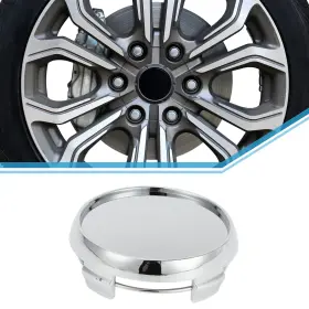 X Autohaux 670279370243 Universal Wheel Center Hub Cap Durable 65mm 2.56 Inch Outside Diameter Silver Tone