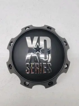 1079l170-yb002 Xd Series 1 Wheel Center Cap 8 Lug Black And Chrome