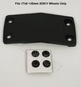 811fin78035abs Xd Series 1 New Xd811 17x8 35mm Matte Black Wheel Rim Insert W Screws 811fin78035abs Xd Series 1 New Xd811 17x8 35mm Matte Black Wheel Rim Insert W Screws