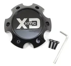 1079l140gb1-h34 Xd Series By Kmc Gloss Black Center Cap 5-1/2 Inch Od 1-1/4 H Bolt-on Closed-end