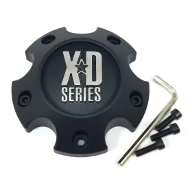 S057l120-h34-2034525 Xd Series By Kmc Satin Black Wheel Center Hub Cap For 5lug Xd836 Fury Xd840 Spy Ii