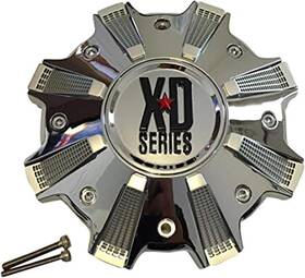 Xd Series M-989ch Xd823 Wheel Center Cap - Chrome With Silver Inserts