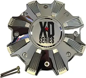 M-989ch Xd Series Xd823 Wheel Center Cap - Chrome With Silver Inserts