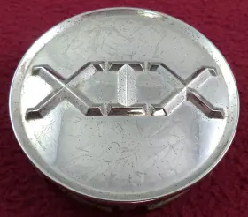 10652010f-1 Xix Exotic Alloys Wheels Chrome Custom Wheel Center Cap # 1