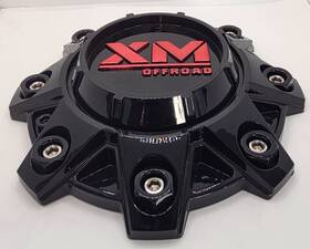 Xm 0808 Offroad Xtreme Mudder Wheels Gloss Black Wheel Center Cap