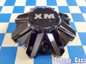 Xm Xtreme Mudder Wheels 1103-xm-g # . Gloss Black Custom Wheel Center Cap 35 Qty. 1
