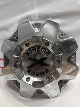 8q002212f-1 Xtreme Force Chrome Wheel Center Cap 8-lug Bolt On Replacement