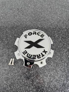 Xtreme Force C-1001-2 Chrome Wheel Center Cap 8 Lug