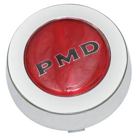 Year One Pd102 Pontiac Center Cap For 1967-1970 Rally Ii Wheels Red With Black