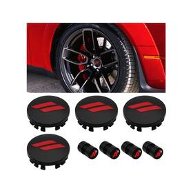 Ynnloyss Dg63 4pcs 63mm Wheel Center Hub Cap Covers For Dodge Charger Challenger Durango