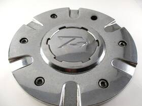 Zinik #z-9/ #cap-z090 Chrome 5 3/4 Inch Custom Wheel Center Cap For 1