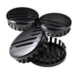 Zorratin A0104080-5a 4pcs 3.25 Inch Blackout Usa Flag Wheel Center Caps For Chevy Suburban Silverado Gmc