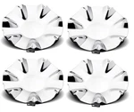 New Set Chrome Center Hub Caps That Fit 2009-2014 Hyundai Genesis 18" Wheels. Price: $86.65.