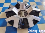 Crave Wheels # N021 / Blank. Black & Silver Metal Center Cap 64 (qty. 1) Used. Price: $48.73.
