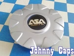Asa Wheels 43 Silver Center Cap # 8B340 / IS5 Custom (qty. 1) Used. Price: $29.85.
