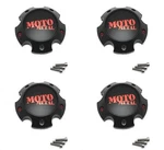 4 Moto Metal Gloss Black Wheel Center Hub Caps For 5LUG MO978 Razor MO202 MO975 New. Price: $110.91.