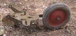 Vintage Planet Jr Style Single Wheel Cultivator W/ Plow. Price: $69.99.