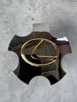 42603-33050 Lexus Center Cap Chrome With Gold Plated Logo 1992 1996 ES300 Used. Price: $39.99.