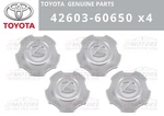 Toyota Lexus Genuine LX470 2005-2007 Wheel Center Cap Set 42603-60650 New. Price: $270.07.