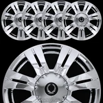 Fits 2010-16 Cadillac Srx Chrome 18" Full Wheel Skins Hub Caps Center Rim Covers New. Price: $119.99.