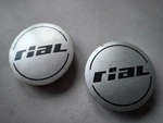 Original Classic Rial N23 Silver Alloy Wheel Center Plastic Cap Cover Hub Set Used. Price: $39.90.