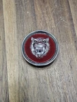 04-09 Jaguar XJ8 Wheel Rim Hub Cap Center Cover Red Chrome Oem Used. Price: $33.25.