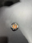 Plymouth 1976-1980 Arrow Single Chrome 3.2" Diameter Wheel Rim Center Cap 349-0 Used. Price: $20.00.