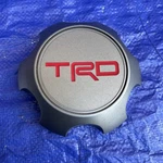 Toyota Trd Oem Center Hub Cap PART#C-078-1 PTR20-35111-XX Gunmetal Used. Price: $24.95.
