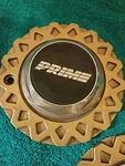 1 Prime Mesh Gold Wheel Center Caps #PW250 Flanges #93 C5008-4 Chrome Hex Used. Price: $67.90.