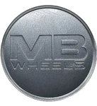 C18MGM-MB C-666-1 Wheels Custom Center Cap Gunmetal Gray / Charcoal Used. Price: $14.50.
