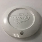 Tansy Wheels Center Hub Caps White CAP-188 5.5" Diameter TAN5 Used. Price: $12.00.