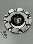 Dub Chrome Wheel Center Cap W/ Screws M-859 New. Price: $45.00.