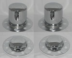 Set Of 4 Dually Fits Some Alcoa Eagle 8 Lug Wheel Center Caps Chrome No Logo New. Price: $79.95.