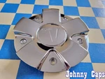Velocity Wheels # STW-200-1 New Chrome Custom Center Cap 59 (qty. 1). Price: $115.37.