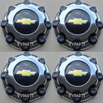 Chevy Black Silverado Avalanche Sierra 8 Lug 1500 2500 Chrome Wheel Center Cap New. Price: $64.99.