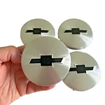 Chrome Chevy Wheel Center Cap 4PCS Black Emblem For Chevrolet Silverado Tahoe Remanufactured. Price: $27.90.