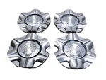 Reaction Custom Wheel 6" Snap Hyper Silver Center Cap Set #2G-10 Used. Price: $100.00.