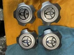42603-48020 Toyota Highlander Hubcap Center Set Silver Or Dark Charcoal New. Price: $75.00.