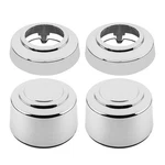 8LUG 16" Chrome Wheel Center Hub Caps 1995-2008 Ford F-250 Truck Van Alloy New. Price: $61.66.